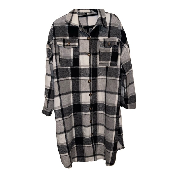 Plaid Shacket - Picture 8 of 9